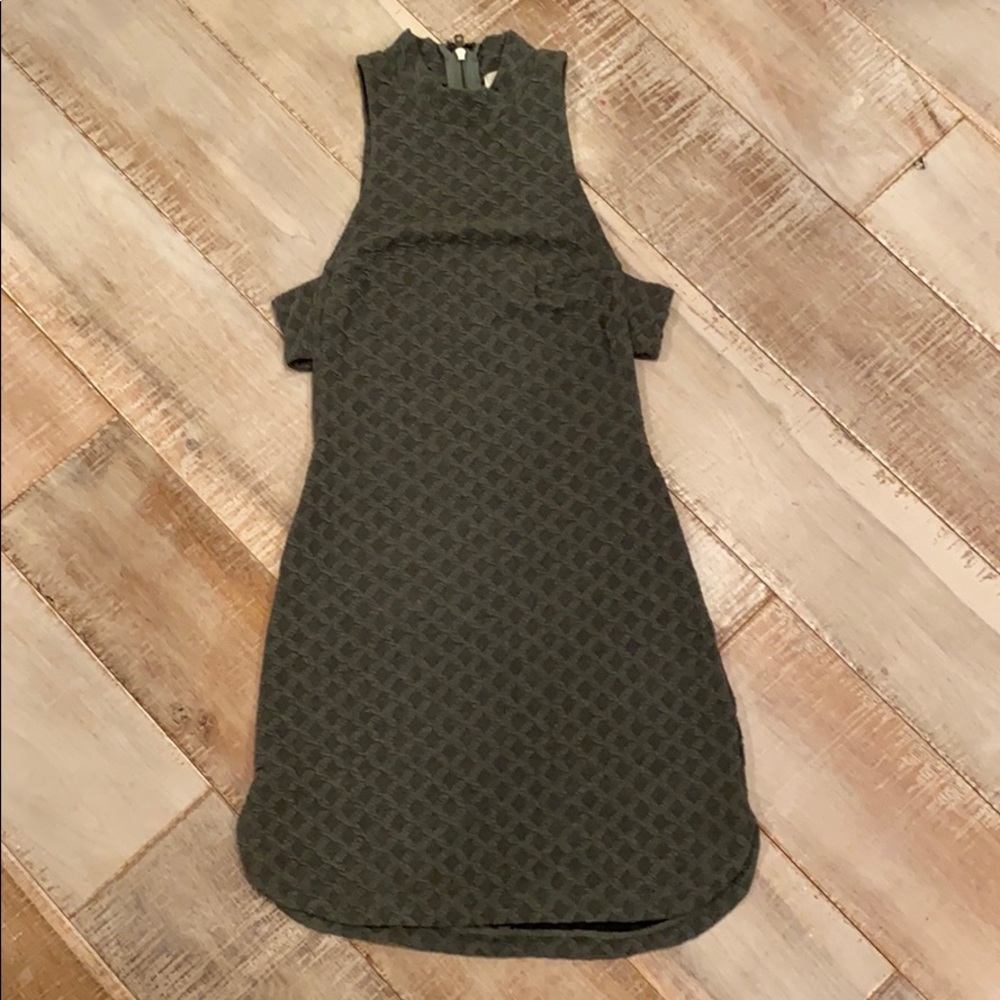 LF green bodycon dress